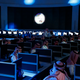 Analysts work before the arrival of President Trump and Saudi King Salman for a ceremony to mark the opening of the Global Center for Combating Extremist Ideology on May 21, 2017 in Riyadh (AP Photo/Evan Vucci)